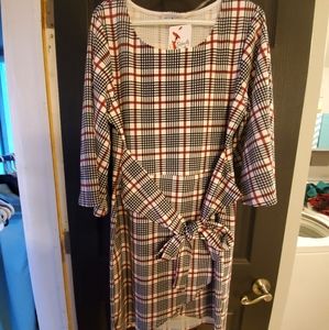 Plaid dress